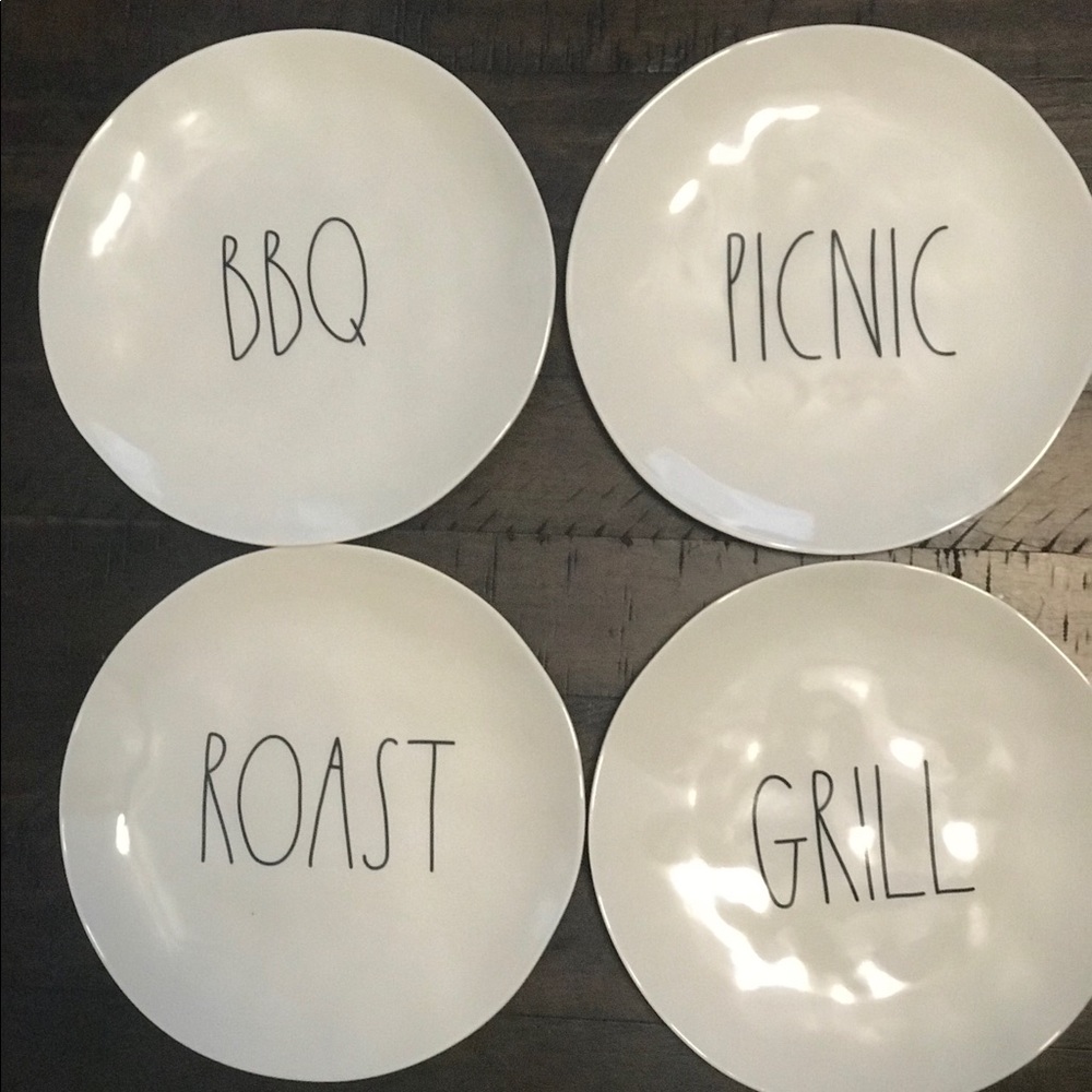 Rae Dunn 10” Plates
